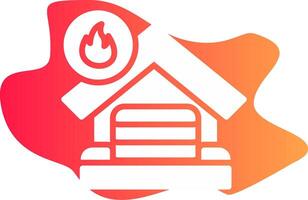 Fire Department Creative Icon Design vector