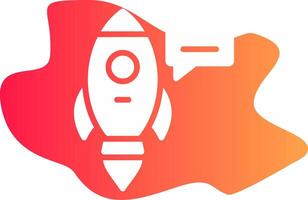 Rocket Creative Icon Design vector