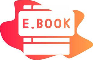 Ebooks Creative Icon Design vector