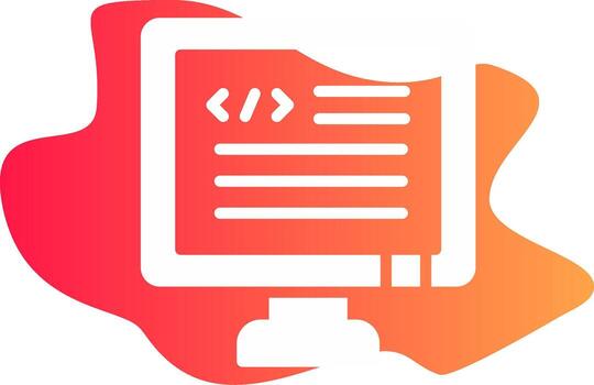 Code Creative Icon Design vector