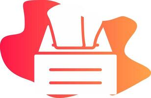Tissue Box Creative Icon Design vector