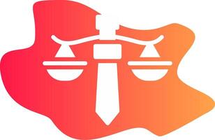 Justice Creative Icon Design vector