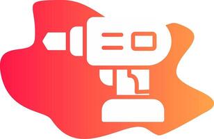 Hand Drill Creative Icon Design vector