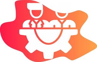 Workforce Creative Icon Design vector