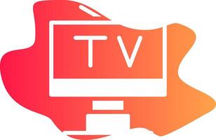 Tv Creative Icon Design vector