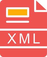 XML Creative Icon Design vector