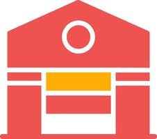 Warehouse Creative Icon Design vector