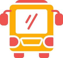 Bus Creative Icon Design vector