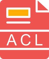 ACL Creative Icon Design vector