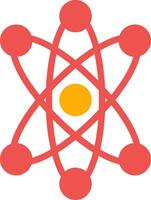 Atom Creative Icon Design vector