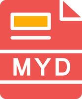 MYD Creative Icon Design vector