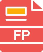 FP Creative Icon Design vector