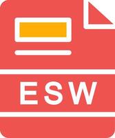 ESW Creative Icon Design vector