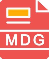 MDG Creative Icon Design vector