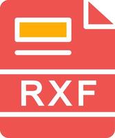 rxf creativo icono diseño vector