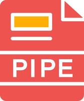 PIPE Creative Icon Design vector