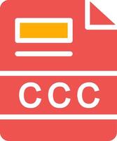 CCC Creative Icon Design vector