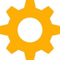 Cog Creative Icon Design vector