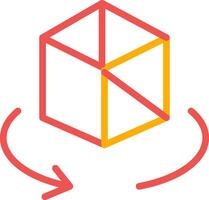 3d Creative Icon Design vector