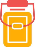 Milk Jar Creative Icon Design vector