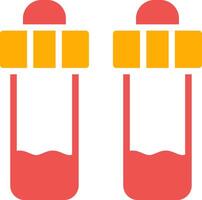 Test Tube Creative Icon Design vector