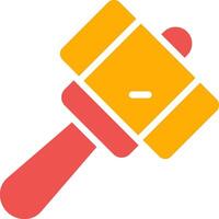 Hammer Creative Icon Design vector