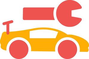 Car Service Creative Icon Design vector