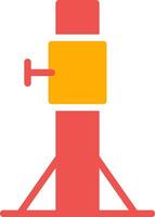 Stand Creative Icon Design vector