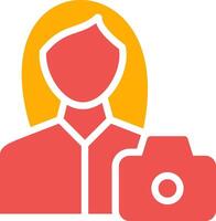 Photographer Creative Icon Design vector