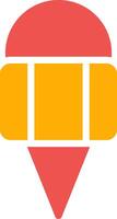 Ice Cream Creative Icon Design vector