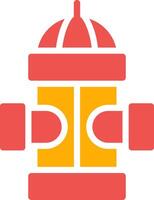 Hydrant Creative Icon Design vector