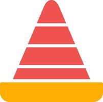 Cone Creative Icon Design vector