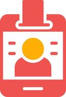 Ski Pass Creative Icon Design vector