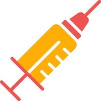 Needle And Syringe Creative Icon Design vector