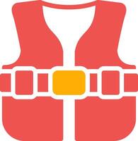 Life Jacket Creative Icon Design vector