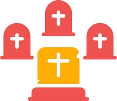 Graveyard Creative Icon Design vector