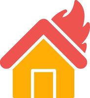 Fire Creative Icon Design vector