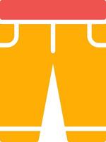 Pants Creative Icon Design vector