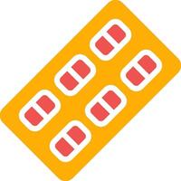 Pills Creative Icon Design vector