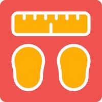 Weight Creative Icon Design vector