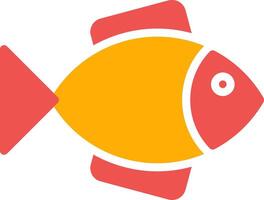 pescado creativo icono diseño vector