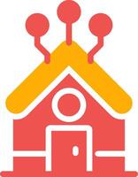 Home Network Creative Icon Design vector