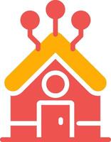 Home Network Creative Icon Design vector