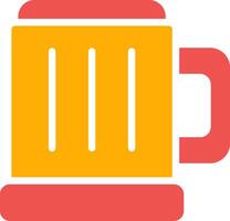 Pint Of Beer Creative Icon Design vector