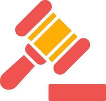 Gavel Creative Icon Design vector