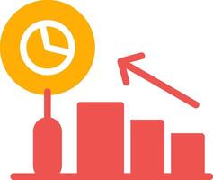 Predictive Analytics Creative Icon Design vector