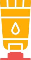 Body Lotion Creative Icon Design vector