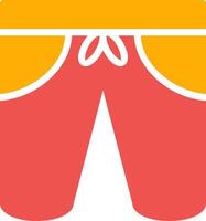 Shorts Creative Icon Design vector