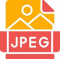 Jpeg Creative Icon Design vector