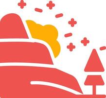 Avalanche Creative Icon Design vector